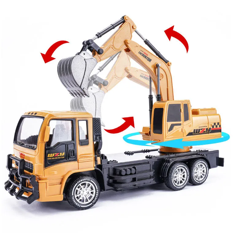 10 Channel Remote Control Digging Engineering Vehicle