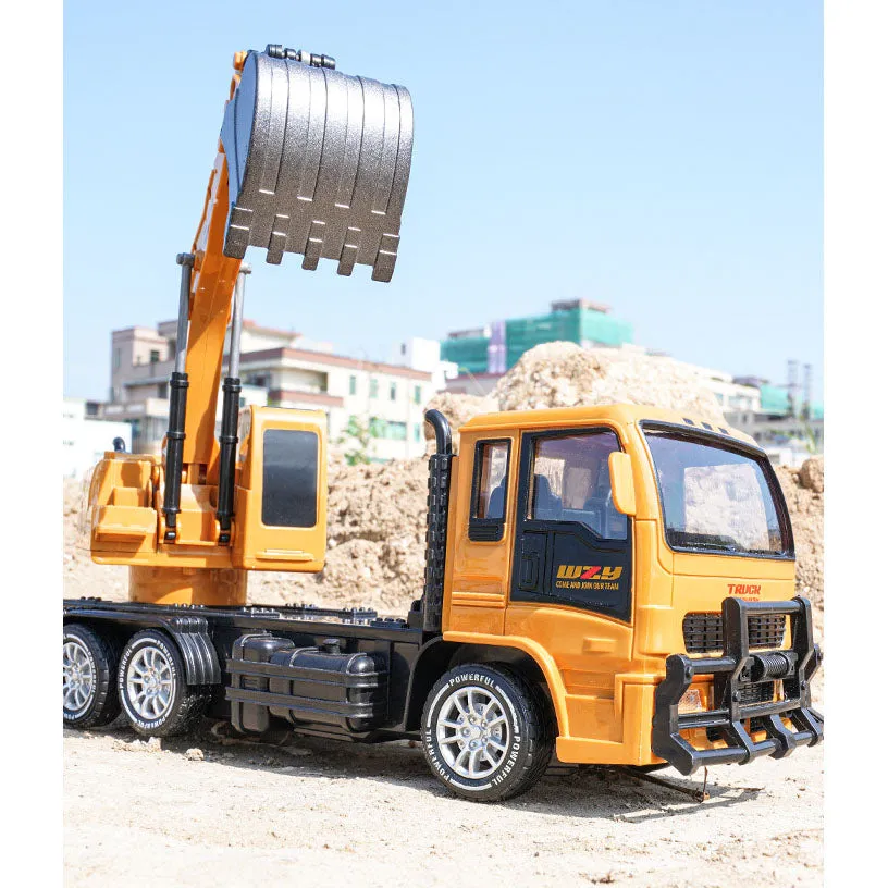 10 Channel Remote Control Digging Engineering Vehicle