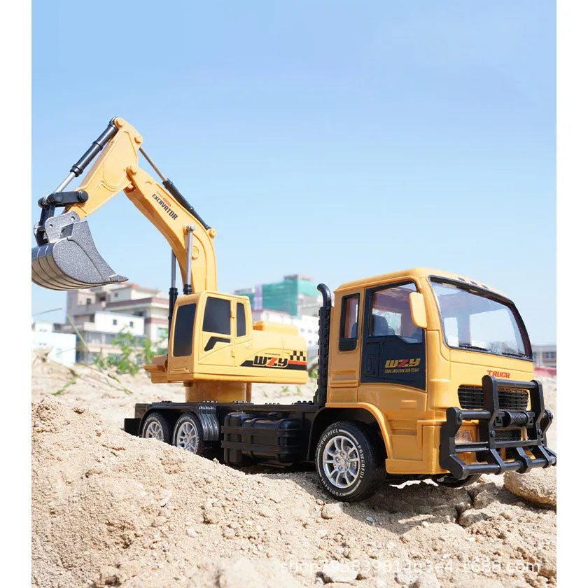 10 Channel Remote Control Digging Engineering Vehicle