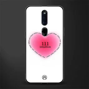 111 Intuition Phone Case for Oppo F11 Pro | Glass Case