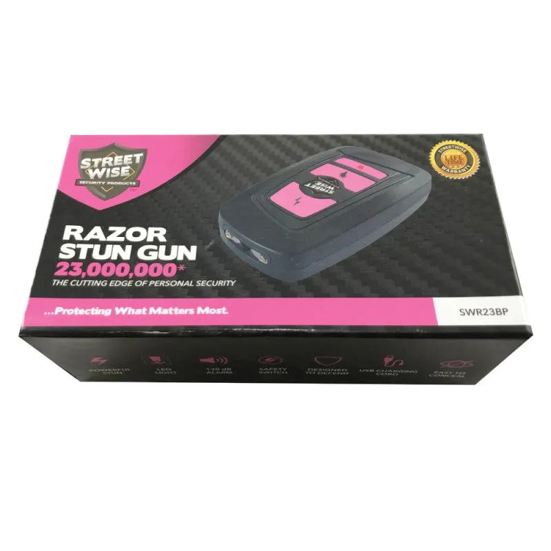 12 Units Razor Stun Gun 23,000,000 Volt Discount Pricing