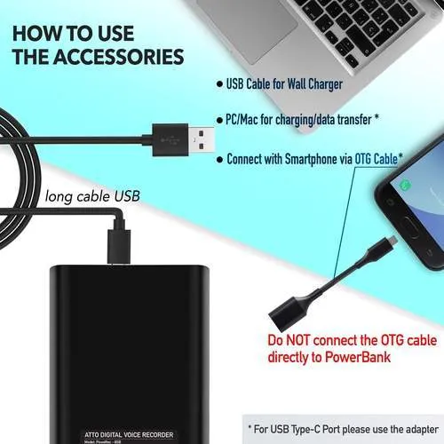 14 Day-PoweREC-Voice Activated Recorder