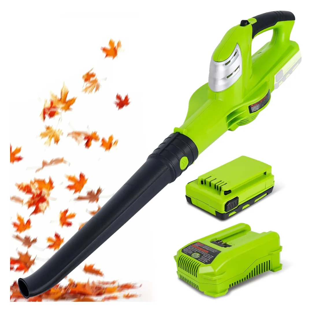 18V Small Leaf Cordless Blower With 2.0Ah Battery & Fast Charger