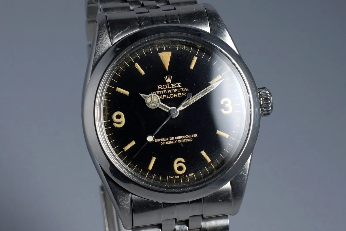 1966 Rolex Explorer 1 1016 Gilt Dial