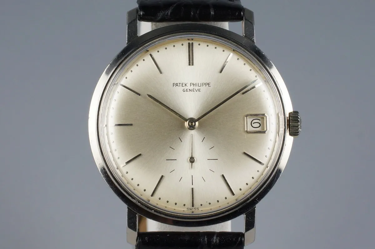 1967 WG Patek Philippe Calatrava 3445 with Archive Papers