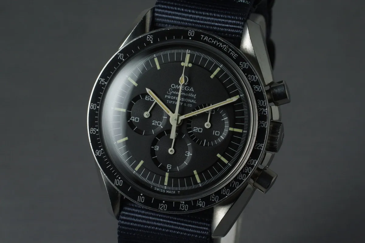 1969 Omega Speedmaster 145022-69 Tiffany & Co. Dial Pre-Moon with 861 Movement