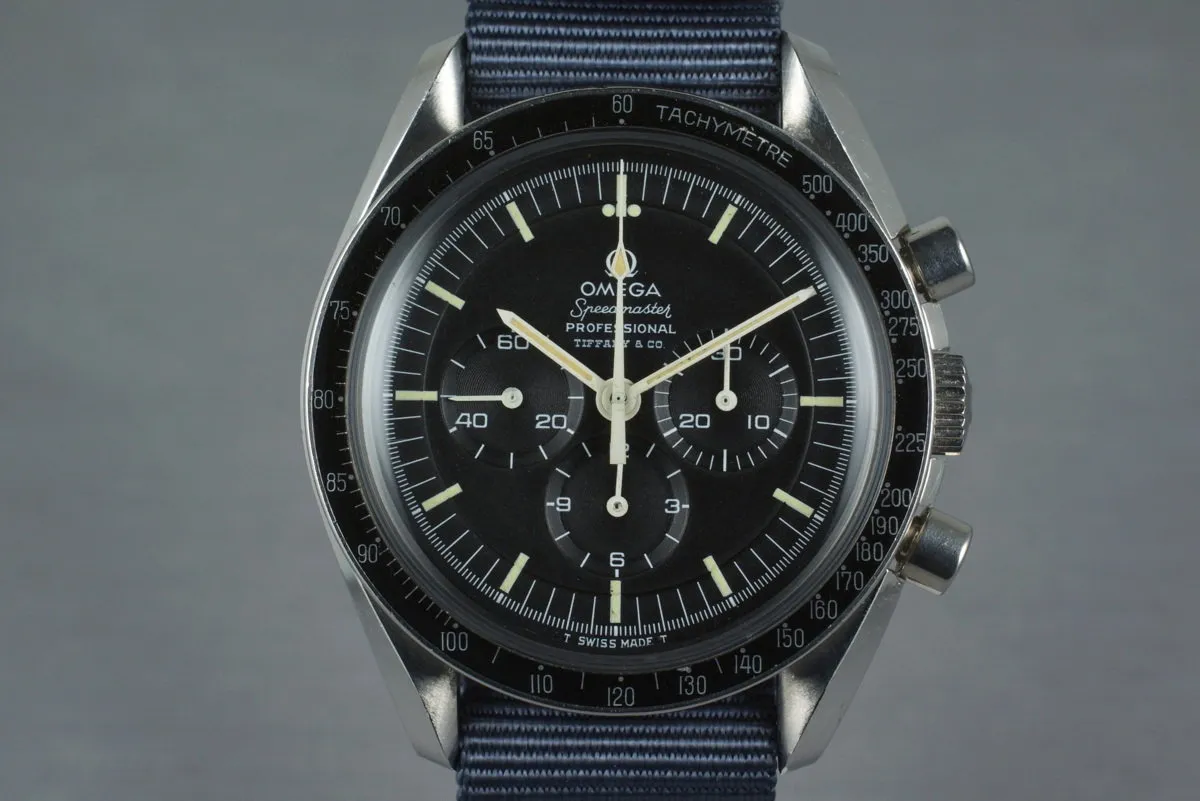 1969 Omega Speedmaster 145022-69 Tiffany & Co. Dial Pre-Moon with 861 Movement