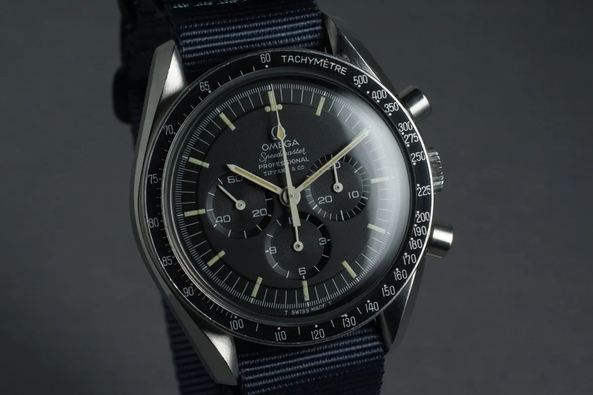 1969 Omega Speedmaster 145022-69 Tiffany & Co. Dial Pre-Moon with 861 Movement