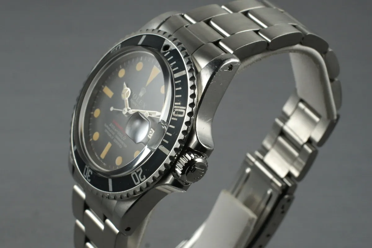 1969 Rolex Red Submariner 1680 Mark III Meters First