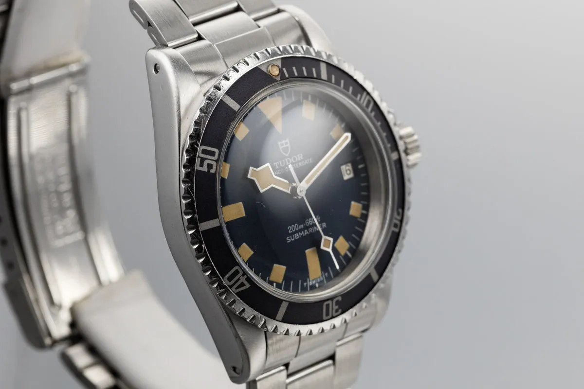 1975 Tudor Snowflake Submariner 94110/0 Blue Dial