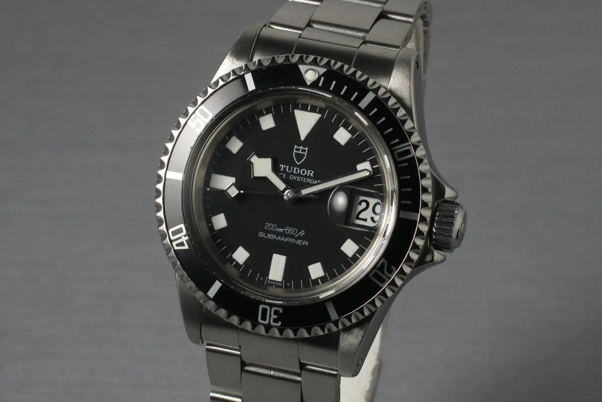 1976 Tudor Submariner 9411/0 Snowflake with Box and Papers