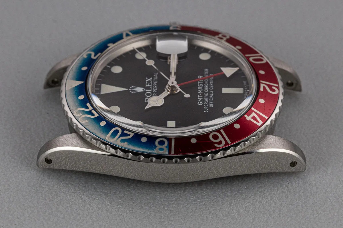 1981 Rolex GMT-Master 16750 "Pepsi" with Box, PX Purchase Papers, and Service Records