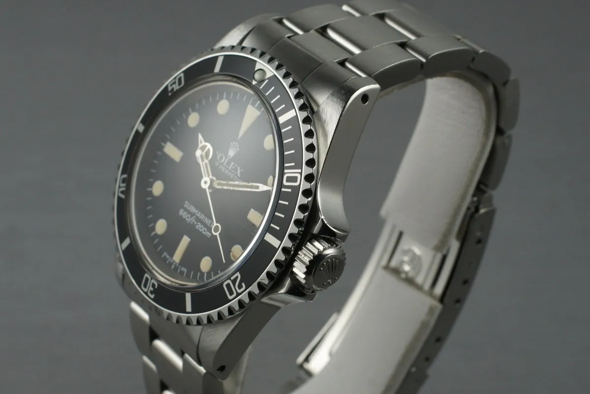 1982 Rolex Submariner 5513 Mark IV with Box and Papers