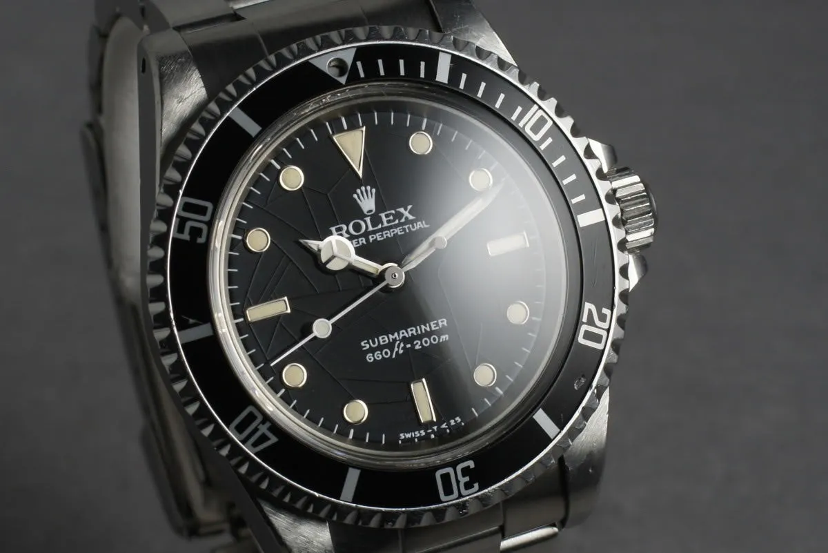 1984 Rolex Submariner SPIDER Dial 5513