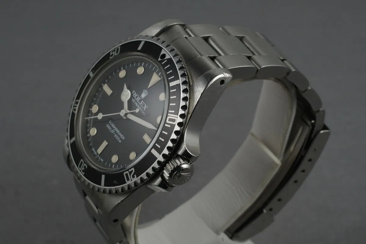 1984 Rolex Submariner SPIDER Dial 5513