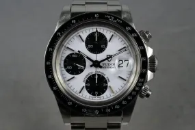 1993 Tudor Chronograph Big Block 79160 with Box and Service Papers