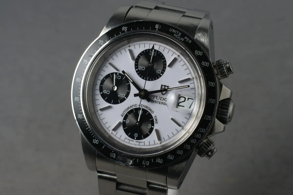 1993 Tudor Chronograph Big Block 79160 with Box and Service Papers