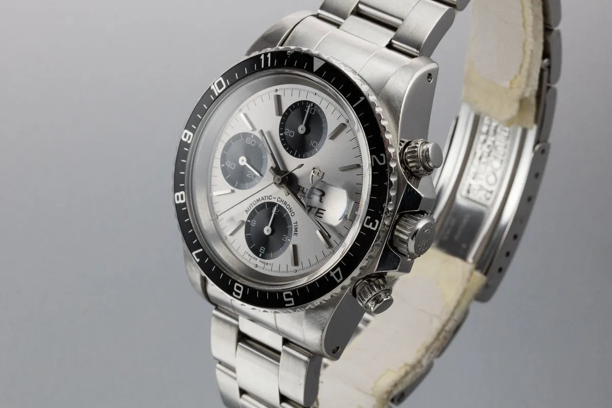 1995 Tudor Chronograph "Big Block" 79170 Silver Dial