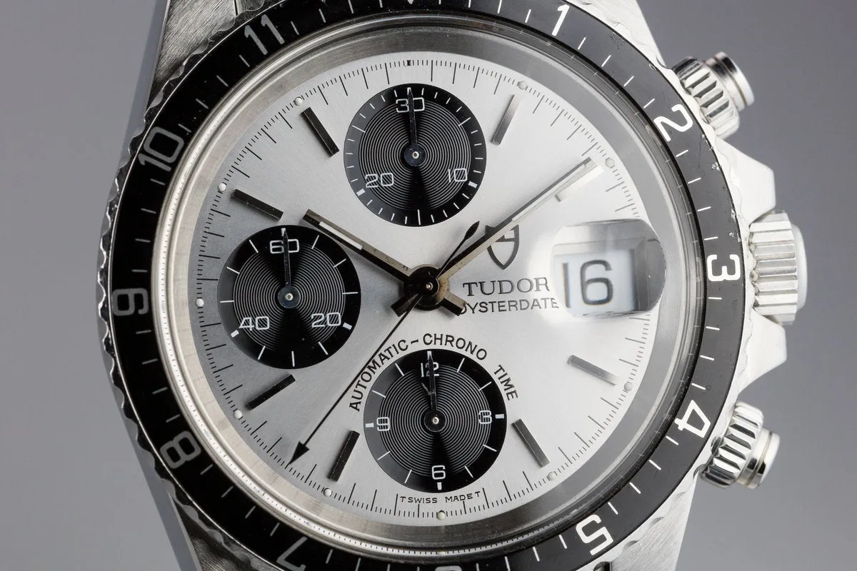 1995 Tudor Chronograph "Big Block" 79170 Silver Dial