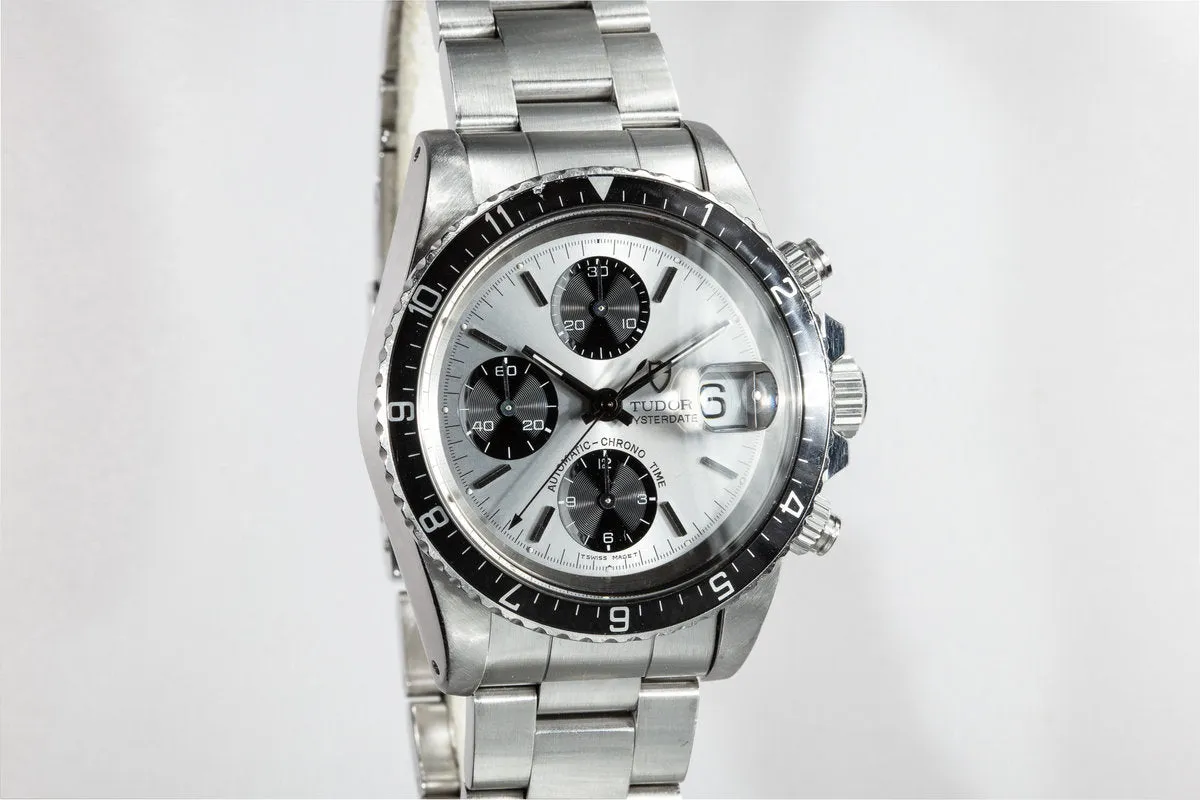 1995 Tudor Chronograph "Big Block" 79170 Silver Dial