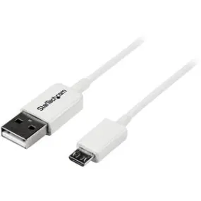 1M White Usb To Micro Usb Cbl