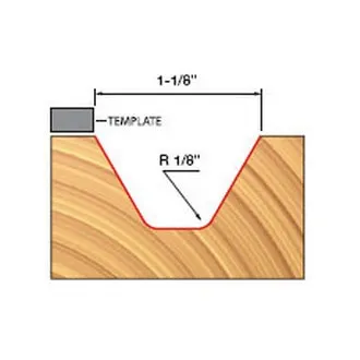 1"-1/8" Lettering Bit