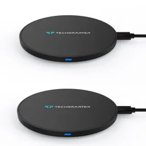 2-Pack TSWireless 15W Wireless Charger Pad