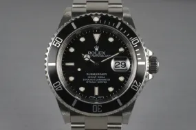 2005 Rolex Submariner 16610T