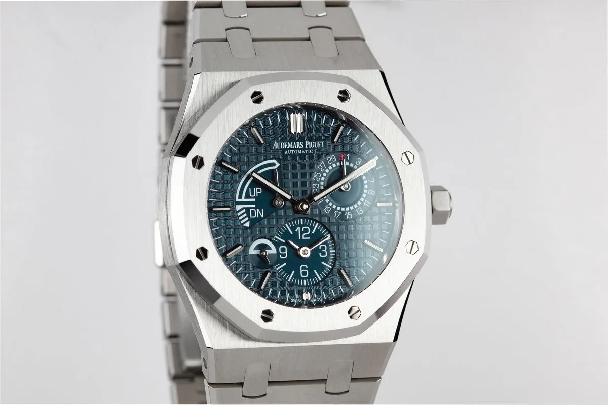 2017 Audemars Piguet Royal Oak 26124ST.00.DO18CR.01 Blue Dial with Box and Papers