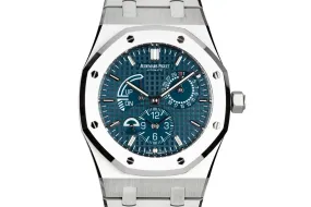 2017 Audemars Piguet Royal Oak 26124ST.00.DO18CR.01 Blue Dial with Box and Papers