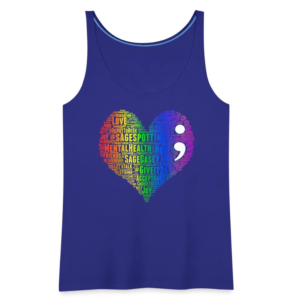 2023 Rainbow Party HEART Tank Womens