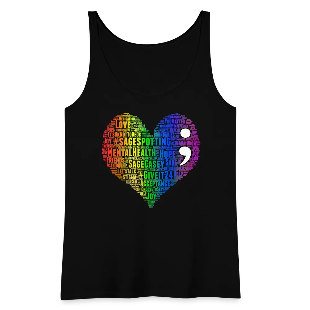 2023 Rainbow Party HEART Tank Womens