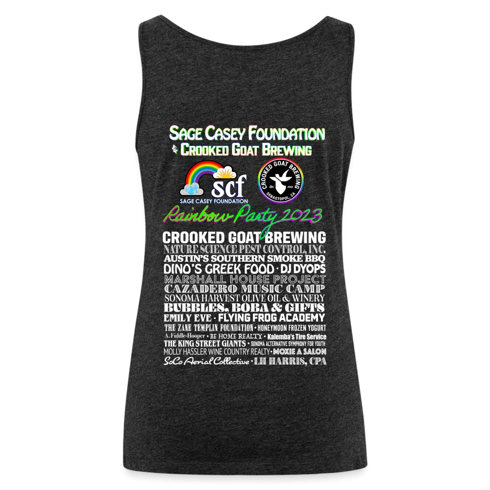 2023 Rainbow Party HEART Tank Womens