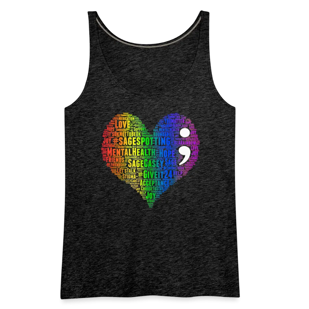 2023 Rainbow Party HEART Tank Womens