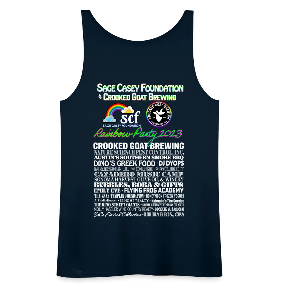 2023 Rainbow Party HEART Tank Womens