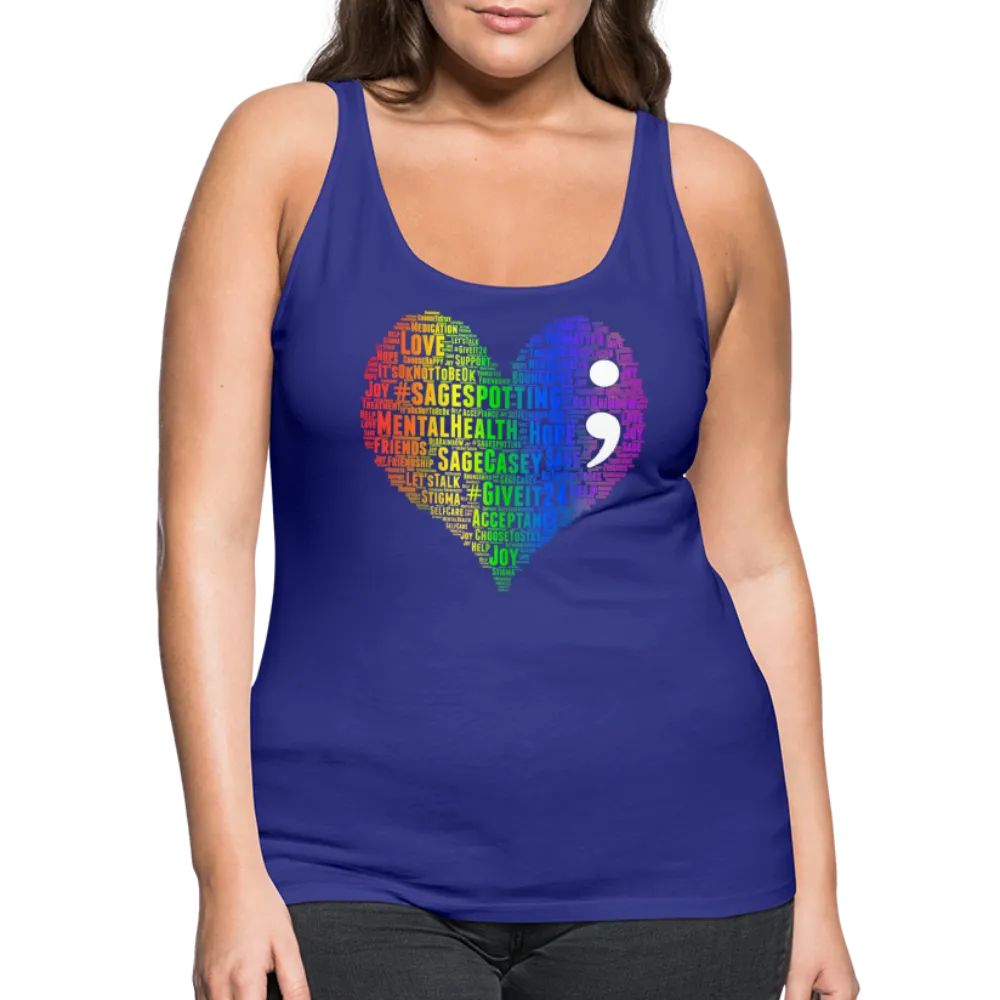 2023 Rainbow Party HEART Tank Womens