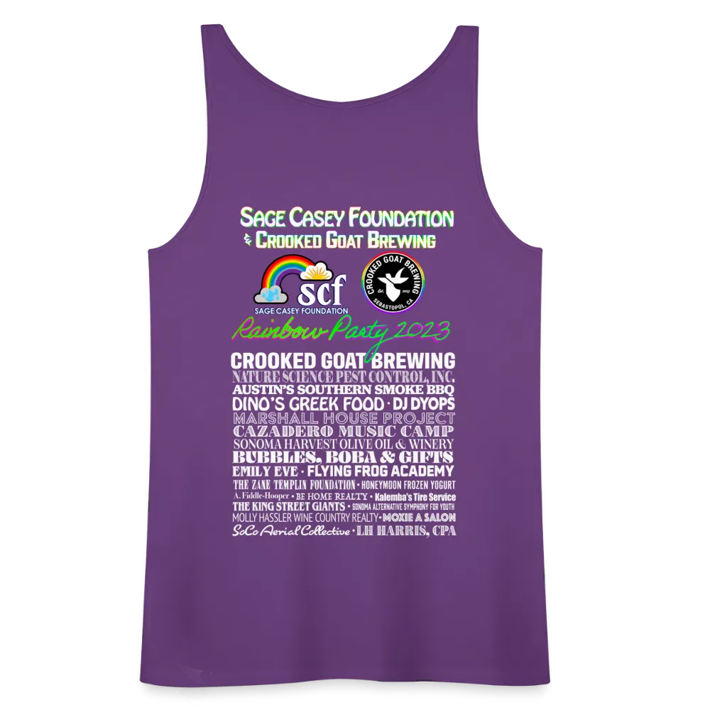 2023 Rainbow Party HEART Tank Womens