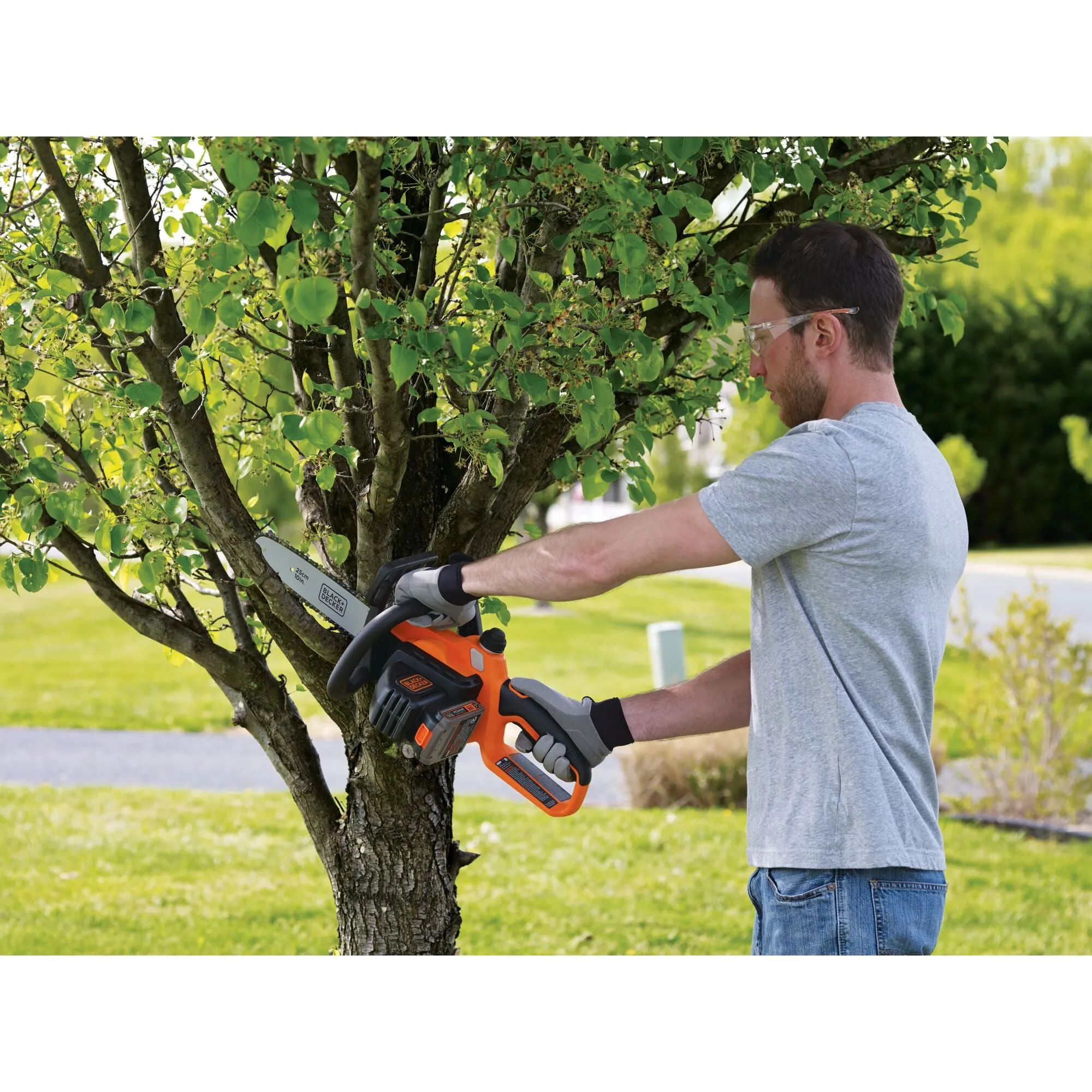 20V MAX* Cordless Chainsaw Kit, 10-Inch, Battery & Charger Included