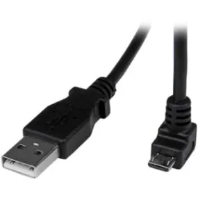 2M Down Angle Micro Usb Cable