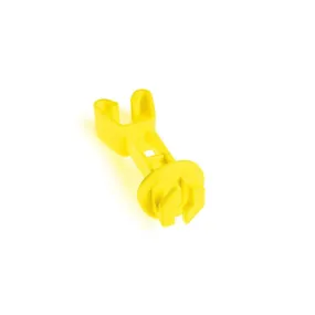 3½” Chain-Link Extender Insulators, Yellow, 25-pack