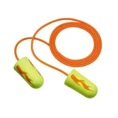 3M™ E-A-Rsoft™ Yellow Neon Blasts™ Earplugs 311-1252, Corded, Poly Bag,
Regular Size, 2000 Pair/Case