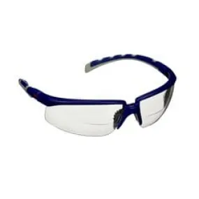 3M™ Solus™ 2000 Series, S2015AF-BLU, Blue/Gray Temples, Clear Reader  
1.5 Anti-Fog/Anti-Scratch Lens, 20 ea/Case