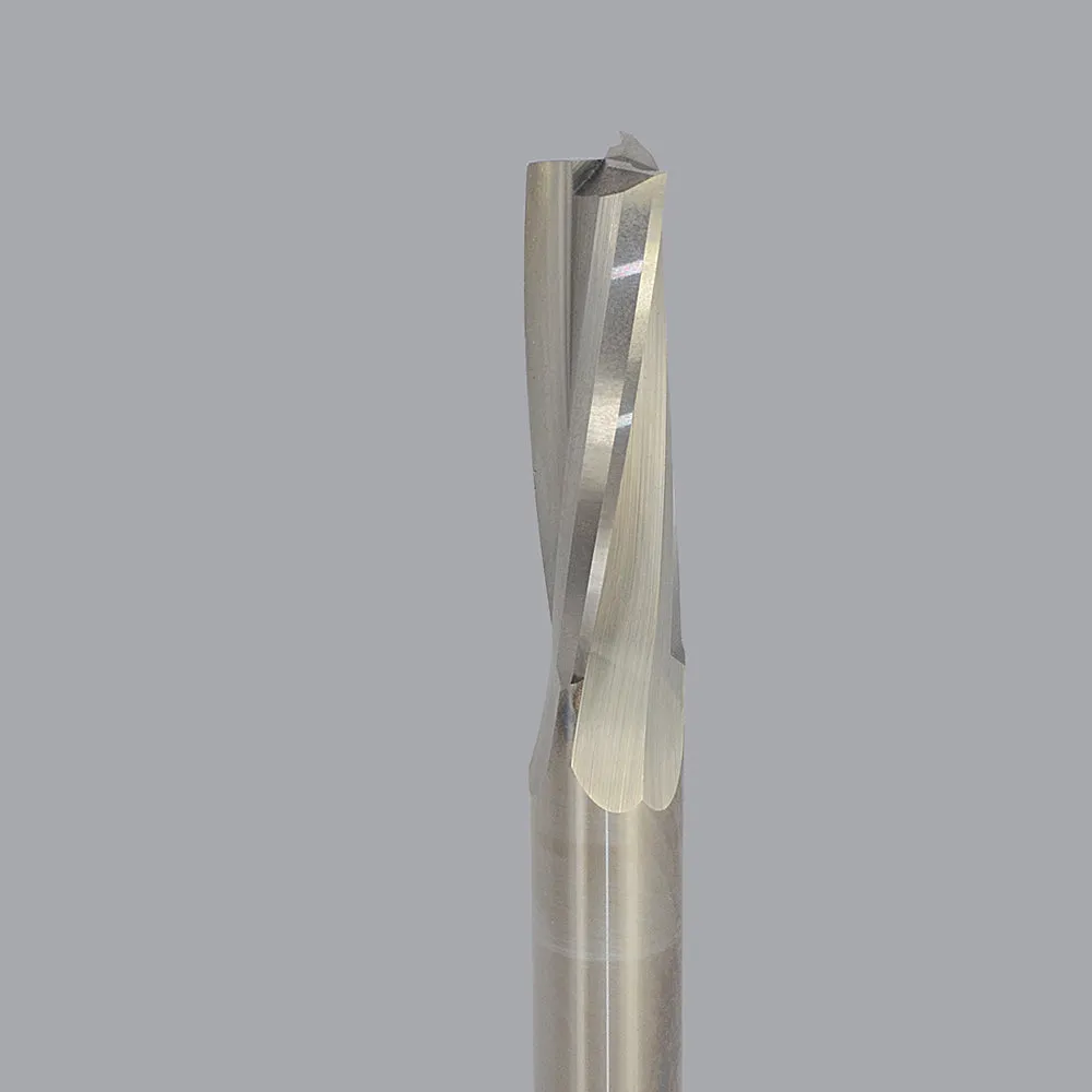 60-253, 0.5" Dia, 1.625" LOC, 0.5" Shank Dia, 4" OAL, Triple Flute Upcut Router Bit