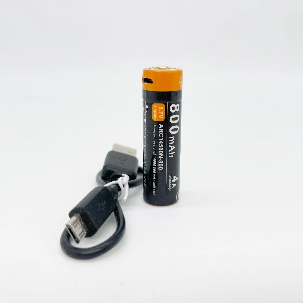 Acebeam ARC14500N-800 Micro-USB Rechargeable 14500 Battery