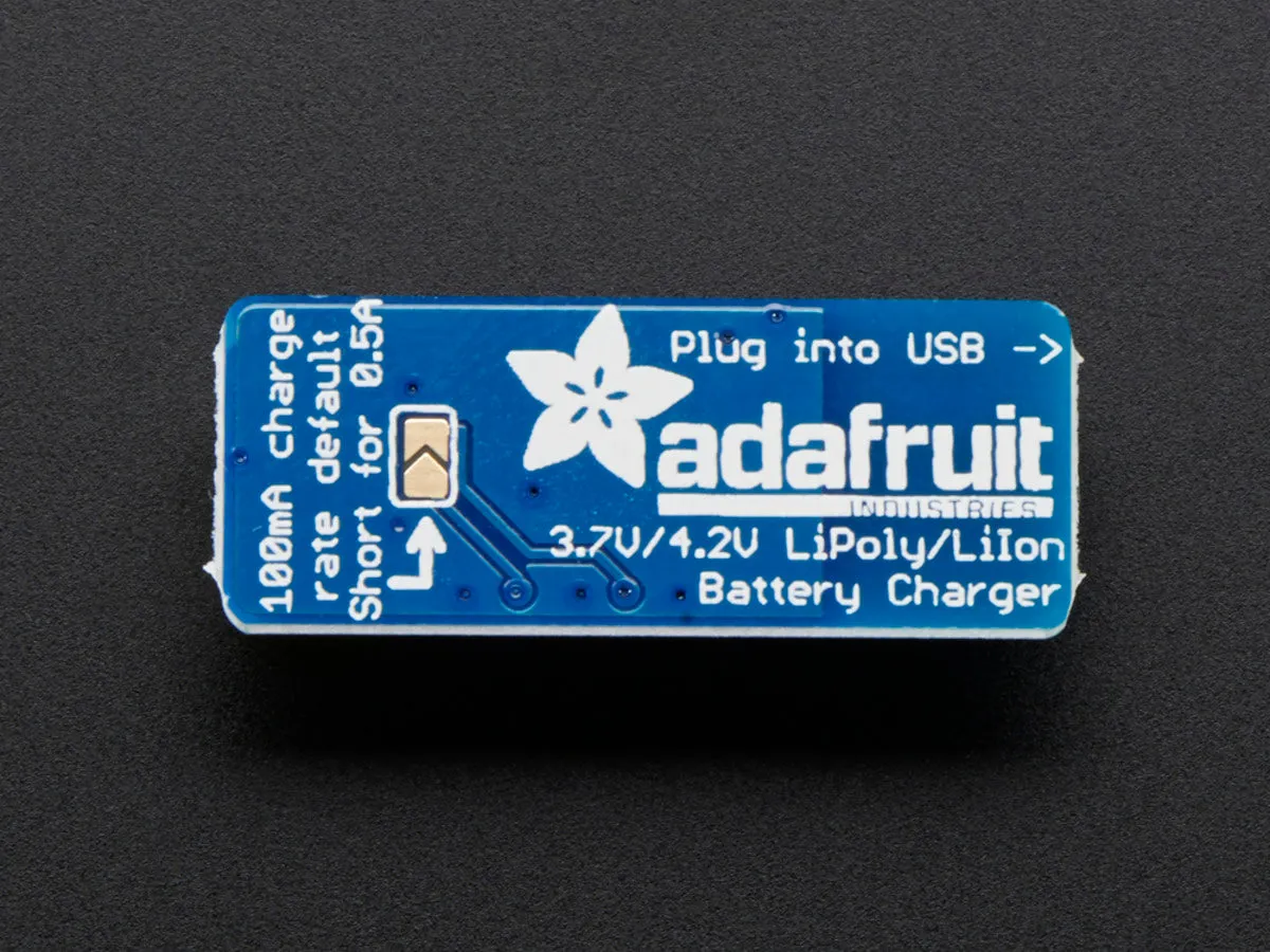 Adafruit Micro Lipo - USB LiIon/LiPoly charger