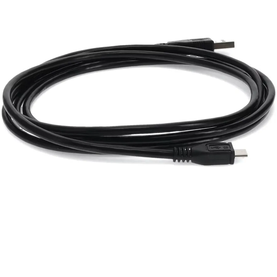 AddOn 2m USB 2.0 (A) Male to Micro-USB 2.0 (B) Male Black Cable