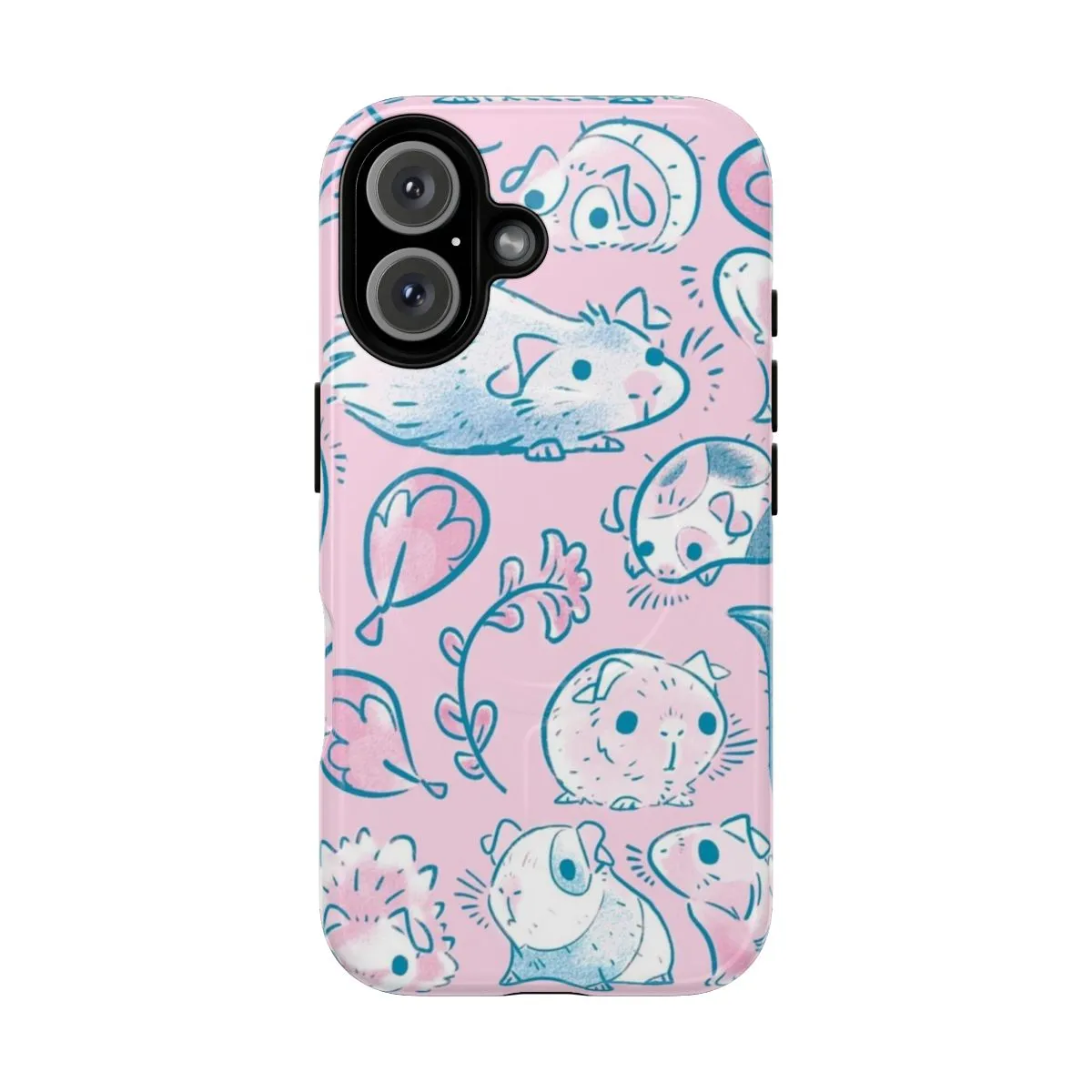 Adorable Guinea Pig Pattern Magnetic Tough Phone Case