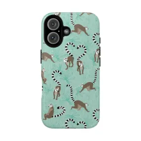 Adorable Lemur-Inspired Magnetic Tough Phone Case