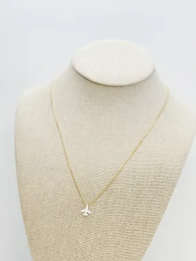 Airplane Pendant Necklace