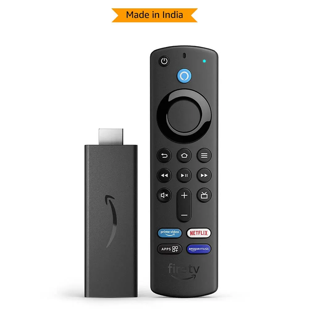 Amazon Fire TV Stick (3rd Gen ) with all-new Alexa Voice Remote (includes TV and app controls) | HD streaming device